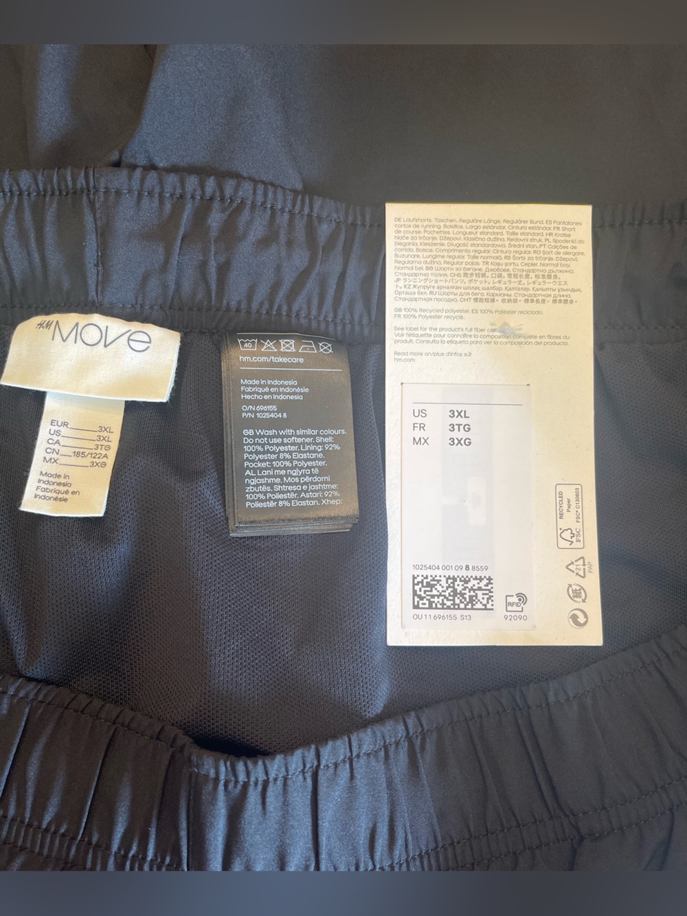 NWT HM Move Women’s Running Shorts - Picture 8 of 10